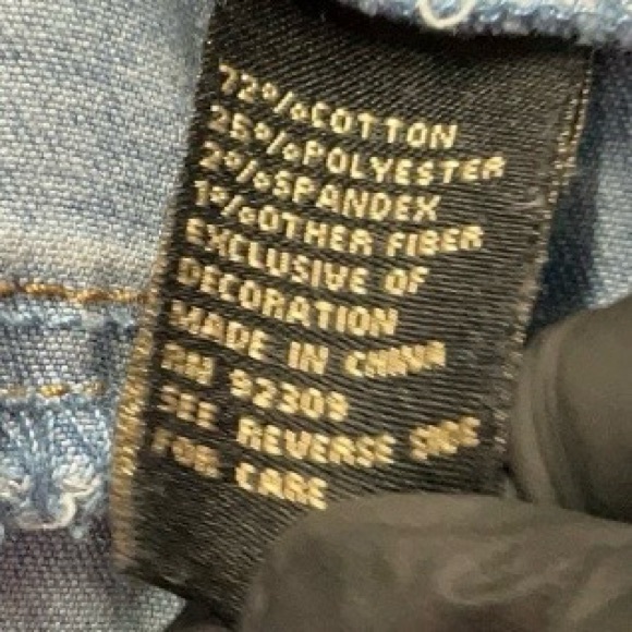 DG2 by Diane Gilman New Classic Stretch Pull on Embroidered Jeans - Picture 13 of 14